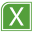 Excel Alt 1 Icon 32x32 png